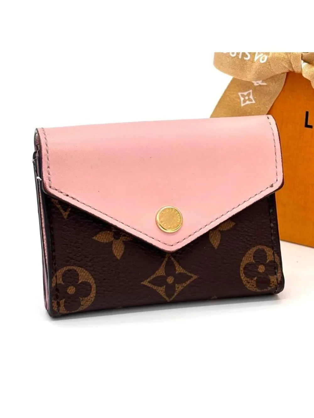 Louis Vuitton Monogram Portefeuille Zoe Rosevalerine Trifold Wallet